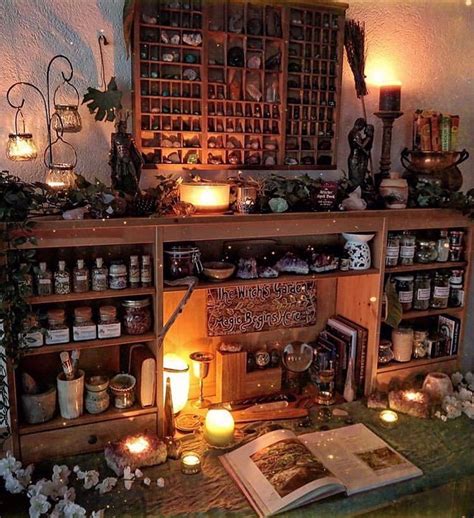 Magical altar installation